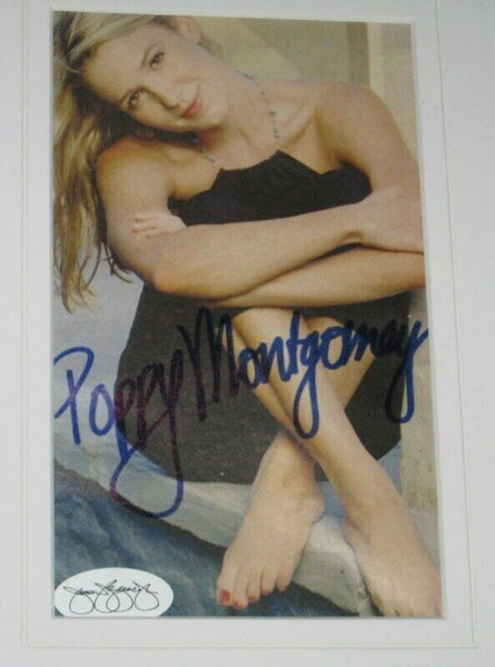 Poppy Montgomery Signed Framed 12x18 Photo Display JSA 