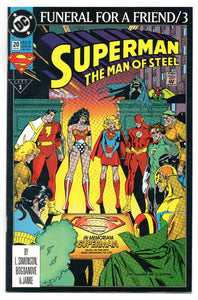 Superman The Man of Steel #20 VINTAGE 1993 DC Comics