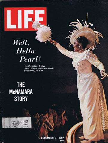 ORIGINAL Vintage Life Magazine December 8 1967 Pearl Bailey