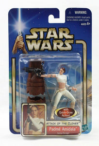 VINTAGE SEALED 2001 Star Wars Attack of the Clones Padme Amidala Action Figure