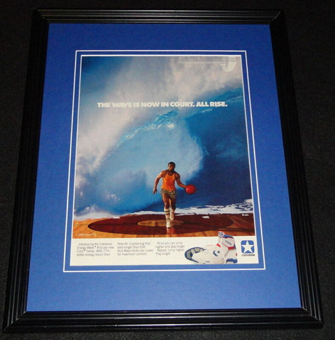 1988 Converse Energy Wave Framed 11x14 ORIGINAL Vintage Advertisement