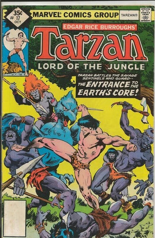 Tarzan #17 ORIGINAL Vintage 1978 Marvel Comics 