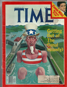 VINTAGE Aug 22 1977 Time Magazine Panama Canal