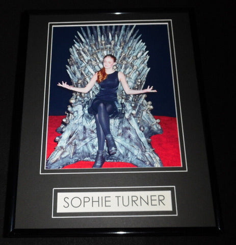 Sophie Turner Framed 11x14 Photo Display Game of Thrones Sansa Stark