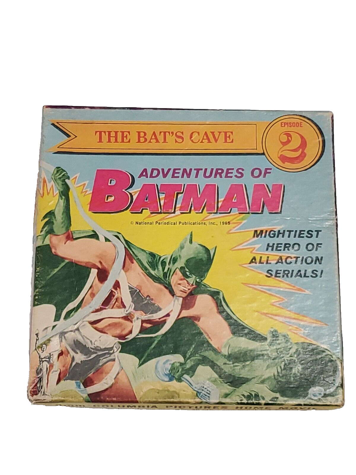 VINTAGE 1965 Adventures of Batman The Bat's Cave 8mm Film