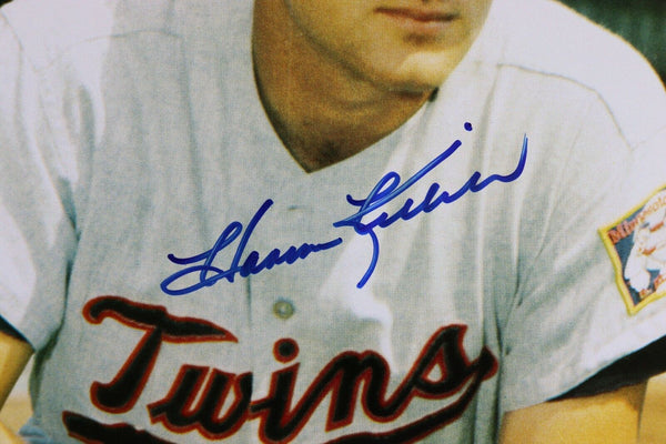 Harmon Killebrew Signed Framed 16x20 Photo Set Twins