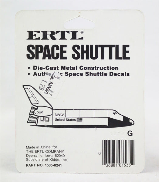 VINTAGE SEALED NASA Ertl Space Shuttle Diecast 1535