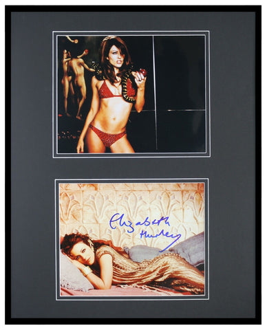 Elizabeth Hurley Signed Framed 16x20 Photo Set Bedazzled