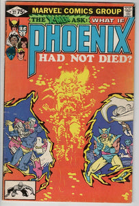 What If #27 VINTAGE 1981 Marvel Comics Phoenix Had Not Died X-Men