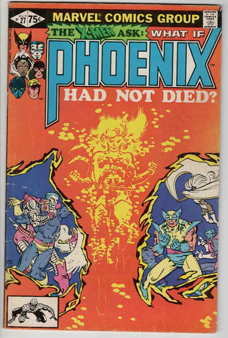 What If #27 VINTAGE 1981 Marvel Comics Phoenix Had Not Died X-Men