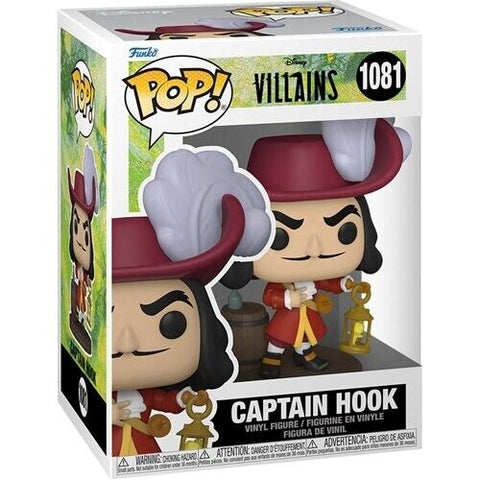 NEW SEALED 2022 Funko Pop Figure Disney Villains Captain Hook