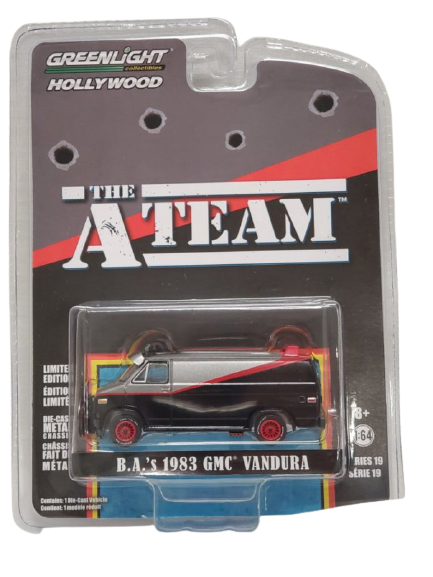 NEW SEALED 2021 A-Team '83 GMC Vandura 1:64 Scale Die-Cast Metal Vehicle