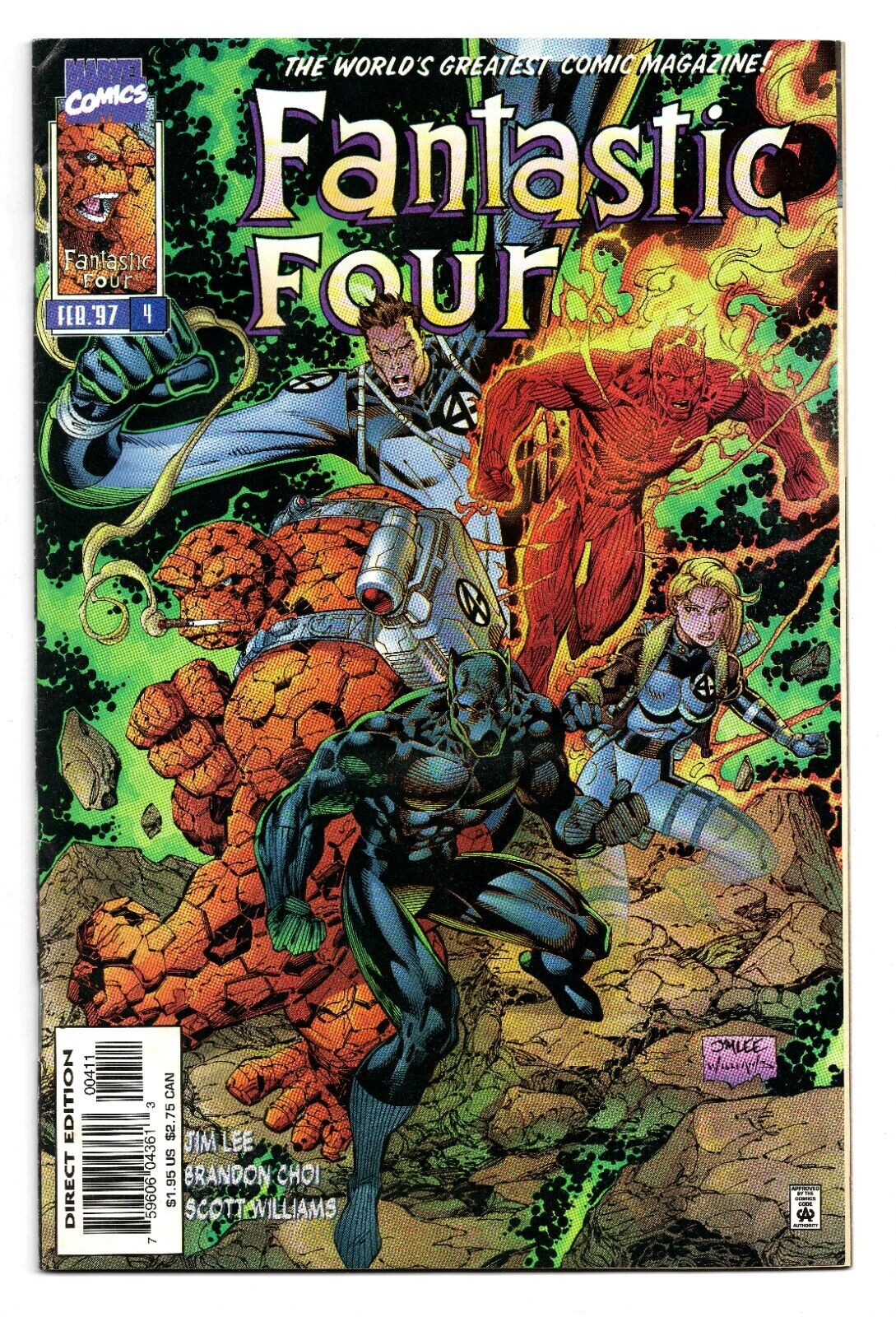 Fantastic Four #4 VINTAGE 1997 Marvel Comics