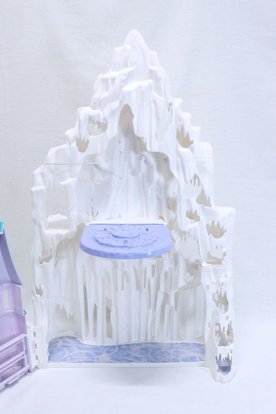 VINTAGE 2013 Disney Frozen Elsa Ice Palace Castle Playset HUGE! 