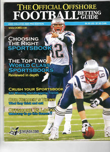 2008 Statfox Official Offshore Football Betting Guide Tom Brady