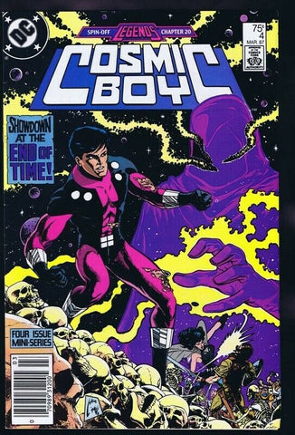 Cosmic Boy #4 ORIGINAL Vintage 1987 DC Comics 