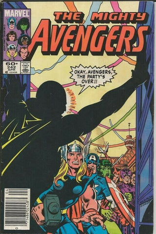 Avengers #242 ORIGINAL Vintage 1984 Marvel Comics 