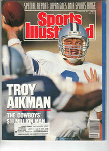 Aug 21 1989 Sports Illustrated Magazine Troy Aikman Cowboys