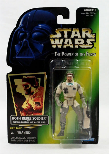 VINTAGE SEALED 1997 Star Wars POTF Hoth Rebel Soldier Action Figure