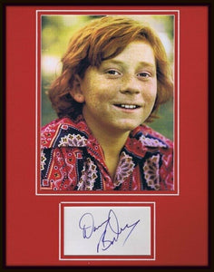 Danny Bonaduce Signed Framed 11x14 Photo Display The Partridge Family	