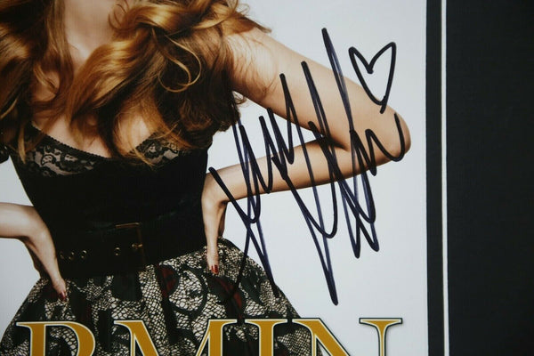 Amy Heidemann Signed Framed 16x20 Karmin CD & Photo Display