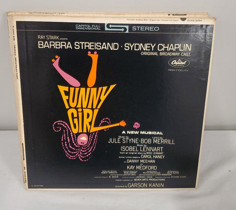 VINTAGE 1964 Barbra Streisand Funny Girl Album Vinyl LP Record Album