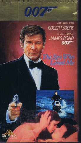 James Bond Spy Who Loved Me VINTAGE SEALED VHS Roger Moore