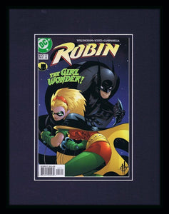 Robin #127 Framed 11x14 Repro Cover Display DC Comics Girl Wonder