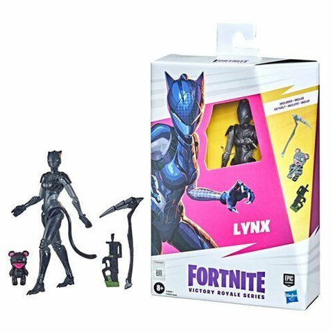 NEW SEALED 2021 Hasbro Fortnite Victory Royale Lynx 6 Inch Action Figure