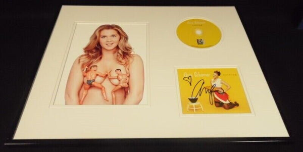 Amy Schumer Signed Framed 11x14 CD & Photo Display JSA Trainwreck Snatched