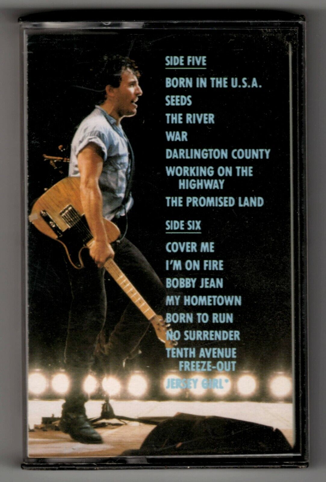 Bruce Springsteen E Street Band Live VINTAGE 1986 Cassette Tape Side 5/6