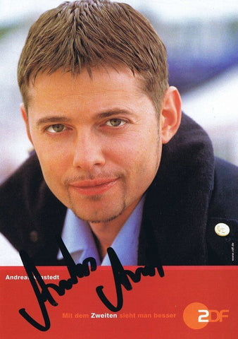 Andreas Arnstedt Signed 4x6 Photo Postcard