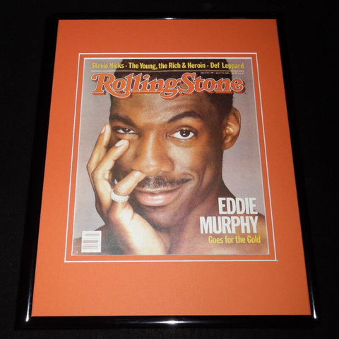 Eddie Murphy 1983 Rolling Stone Framed 11x14 Cover Display Official RP SNL