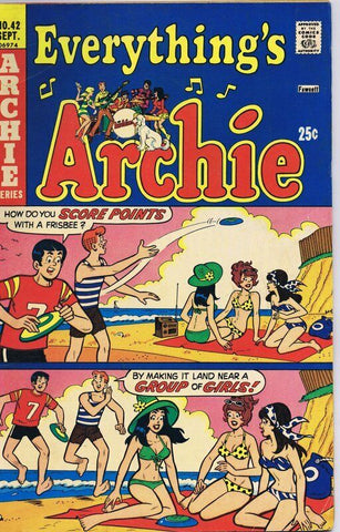 Everything's Archie #42 ORIGINAL Vintage 1976 Archie Comics GGA Bikini  