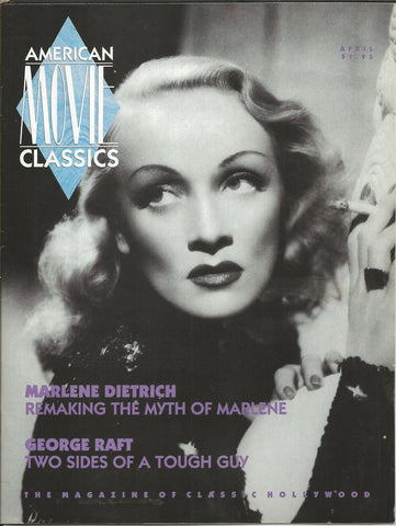 ORIGINAL Vintage Apr 1991 AMC Magazine Marlene Dietrich Lucille Ball 