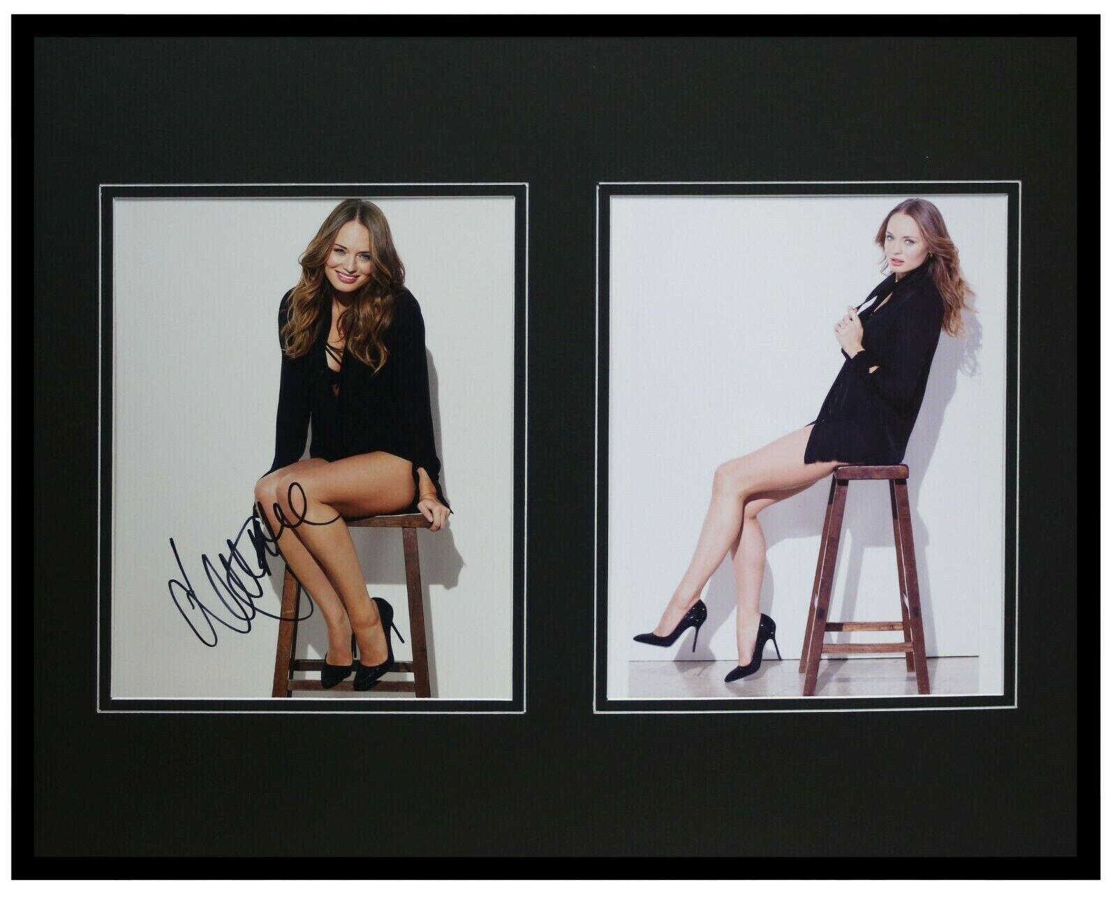 Laura Haddock Signed Framed 16x20 Photo Set AW Guardians of the Galaxy