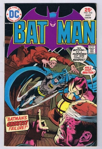 Batman #265 ORIGINAL Vintage 1975 DC Comics 