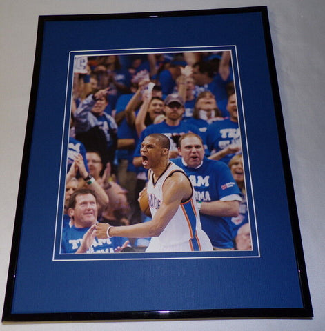 Russell Westbrook OKC Thunder Framed 11x14 Photo Display 