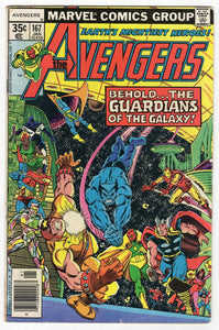 Avengers #167 VINTAGE 1978 Marvel Comics Guardians of the Galaxy