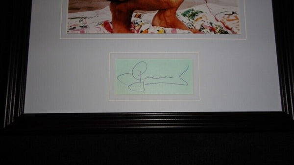 George Hamilton Signed Framed 11x14 Photo Display JSA