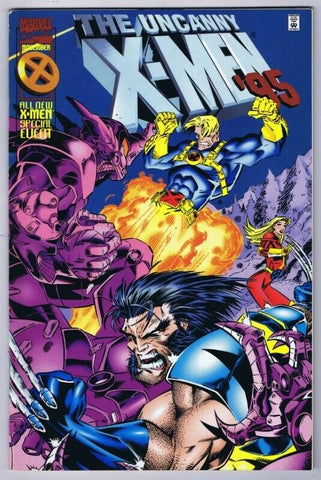 Uncanny X-Men '95 #1 ORIGINAL Vintage 1995 Marvel Comics 