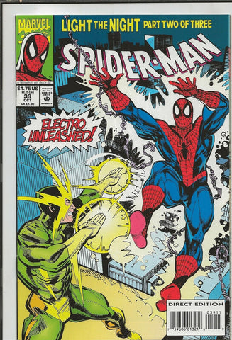 Spider-Man #39 ORIGINAL Vintage 1993 Marvel Comics 