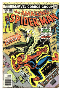 Amazing Spider-Man #168 VINTAGE 1977 Marvel Comics 2nd Will O the Wisp