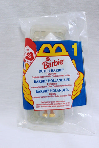 VINTAGE SEALED 1995 McDonald's Dutch Barbie Doll