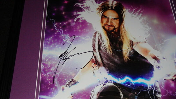 Jim Carrey Signed Framed 16x20 Incredible Burt Wonderstone Poster JSA 