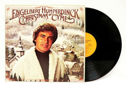 VINTAGE Englebert Humperdinck Christmas Tyme LP Vinyl Record Album 35031