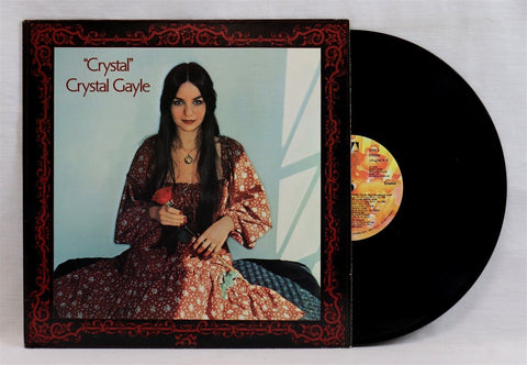 VINTAGE CRYSTAL Crystal Gayle LP Vinyl Record Album UALA4614G