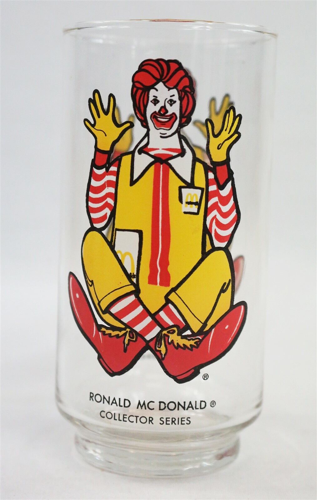 VINTAGE 1977 McDonald's Ronald McDonald Promotional Drinking Glass