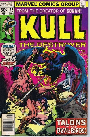 Kull the Destroyer #22 ORIGINAL Vintage 1977 Marvel Comics GGA