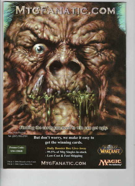 Scrye Magazine #107 VINTAGE 2007 Magic the Gathering Superman VS System